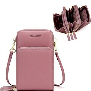 Forever Young Mauve Crossbody Bag